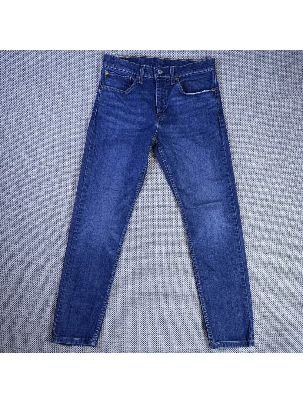 Levis 512 Jeans Mens 31x30 Blue Straight Leg Slim Fit Dark Wash